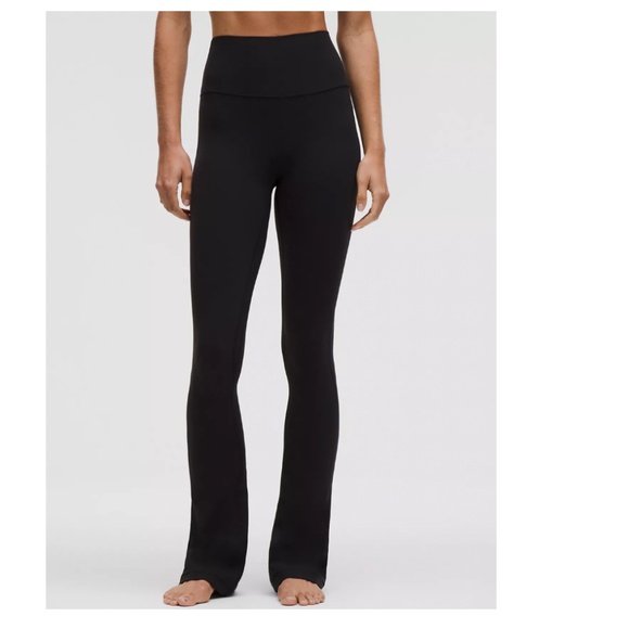 Lululemon Align High-Rise Mini-Flare Pant - Black - Size 4 - Picture 1 of 15